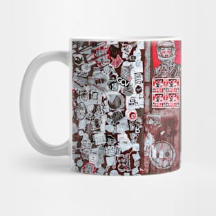 Street Art NYC Sticker Mug